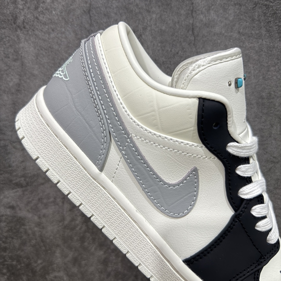  
【纯原】Air Jordan Low AJ1 乔1白粉红 低帮文化休闲运动板鞋 IO2242-101