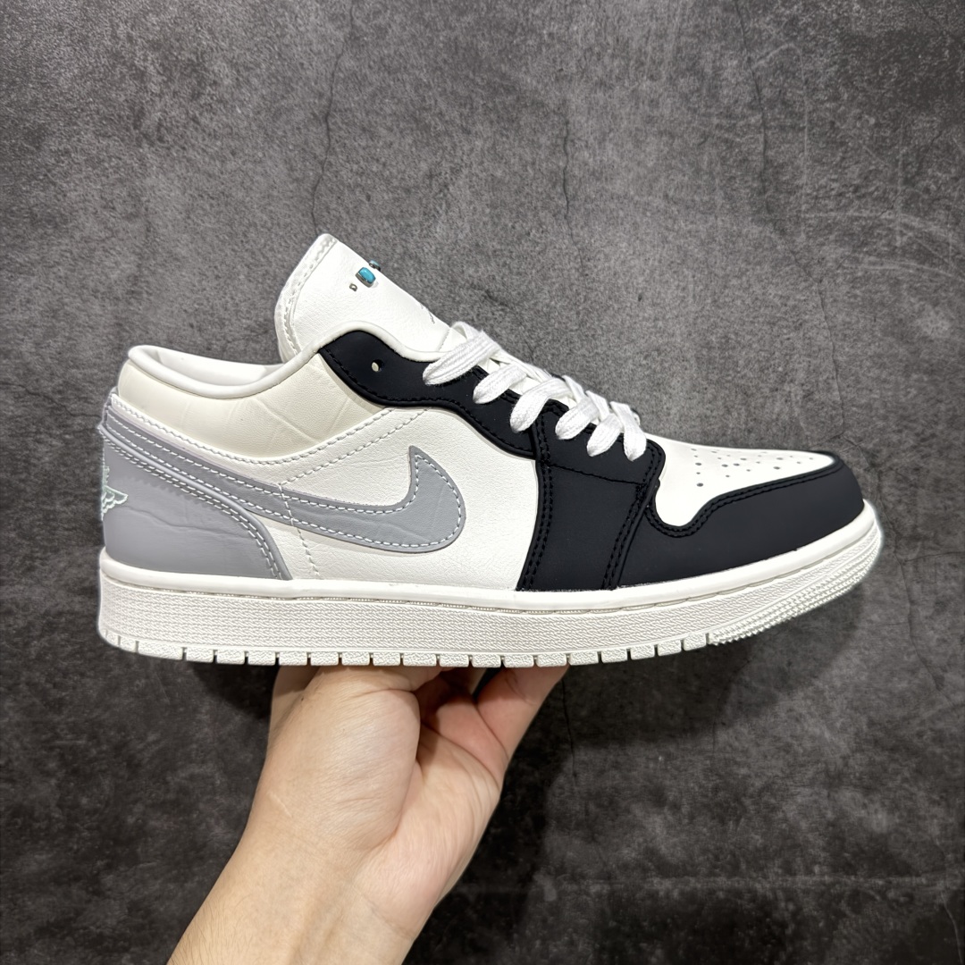  
【纯原】Air Jordan Low AJ1 乔1白粉红 低帮文化休闲运动板鞋 IO2242-101