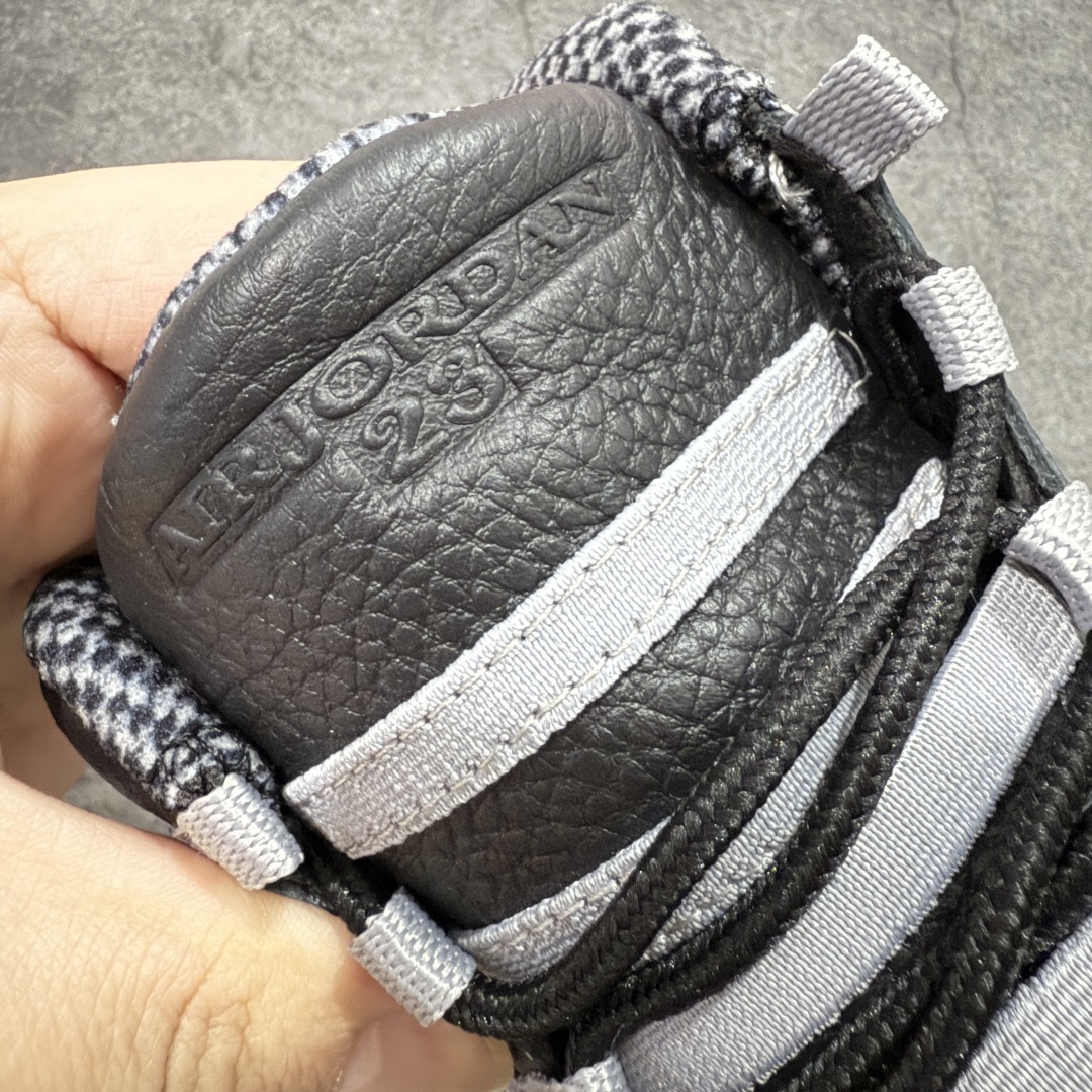  
【纯原】Air Jordan 10 OG“Steel”2025复刻 aj10黑白黑色 HJ6779-