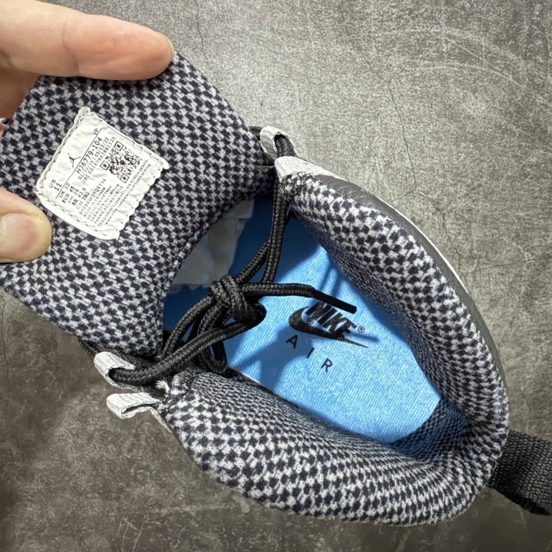 
【纯原】Air Jordan 10 OG“Steel”2025复刻 aj10黑白黑色 HJ6779-