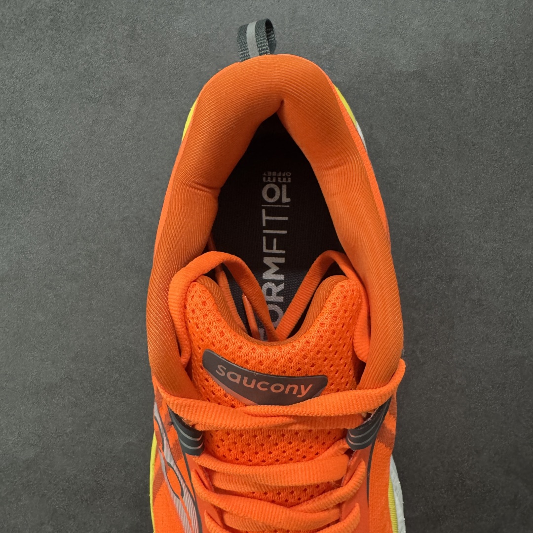 图片[7]-【PE版本】索康尼/Saucony Triumph 22 胜利22代系列低帮轻量舒适多功能厚底休闲运动慢跑鞋 #原数据开发纸版楦型 #采用工学透气针织布鞋面材质 #内嵌3D环绕包裹缓震鞋垫 #中底搭载 PWRRUN PB高弹缓震珠粒发泡材质,舒适踩S感!! #外置镂空XT-900防滑橡胶大底❗️ 尺码：39 40 40.5 41 42 42.5 43 44 44.5 45-选品中心