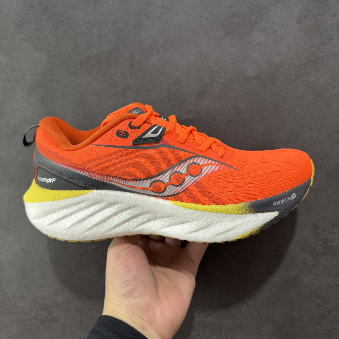 【PE版本】索康尼/Saucony Triumph 22 胜利22代系列低帮轻量舒适多功能厚底休闲运动慢跑鞋 #原数据开发纸版楦型 #采用工学透气针织布鞋面材质 #内嵌3D环绕包裹缓震鞋垫 #中底搭载 PWRRUN PB高弹缓震珠粒发泡材质,舒适踩S感!! #外置镂空XT-900防滑橡胶大底❗️ 尺码:39 40 40.5 41 42 42.5 43 44 44.5 45-选品中心