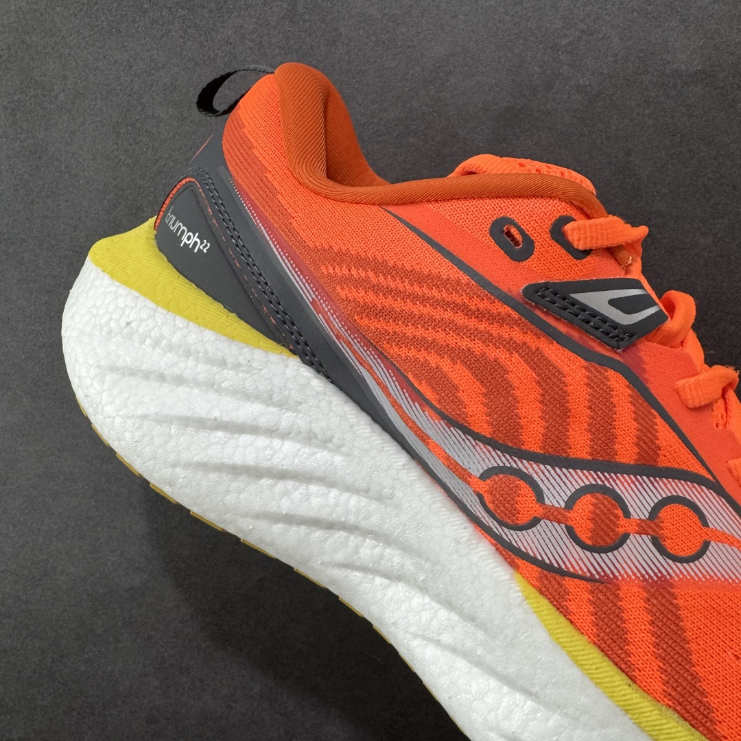 图片[6]-【PE版本】索康尼/Saucony Triumph 22 胜利22代系列低帮轻量舒适多功能厚底休闲运动慢跑鞋 #原数据开发纸版楦型 #采用工学透气针织布鞋面材质 #内嵌3D环绕包裹缓震鞋垫 #中底搭载 PWRRUN PB高弹缓震珠粒发泡材质,舒适踩S感!! #外置镂空XT-900防滑橡胶大底❗️ 尺码：39 40 40.5 41 42 42.5 43 44 44.5 45-选品中心