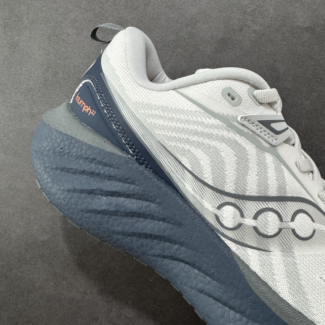 图片[6]-【PE版本】索康尼/Saucony Triumph 22 胜利22代系列低帮轻量舒适多功能厚底休闲运动慢跑鞋 #原数据开发纸版楦型 #采用工学透气针织布鞋面材质 #内嵌3D环绕包裹缓震鞋垫 #中底搭载 PWRRUN PB高弹缓震珠粒发泡材质,舒适踩S感!! #外置镂空XT-900防滑橡胶大底❗️ 尺码：39 40 40.5 41 42 42.5 43 44 44.5 45-选品中心