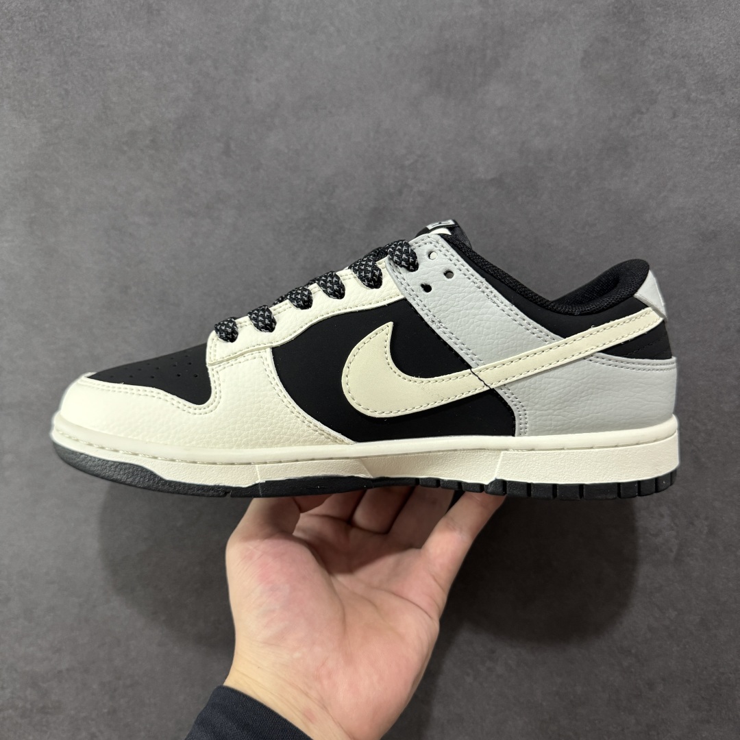  
【纯原】KITH x Nike Dunk Low 米黑灰三勾
此款主张打破传统的工业化流水线设计限制