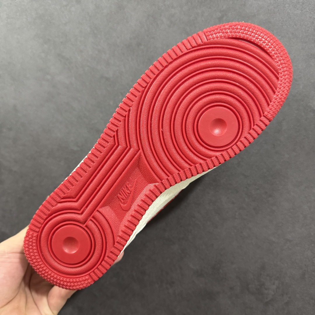  
【纯原】Nike Air Force 1'07 Low 古驰联名 白红 空军一号低帮休闲板鞋
#原