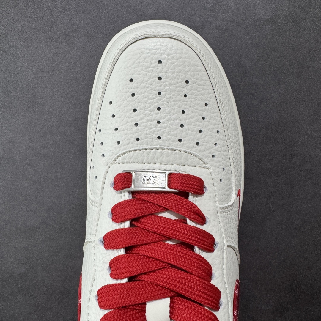  
【纯原】Nike Air Force 1'07 Low 古驰联名 白红 空军一号低帮休闲板鞋
#原