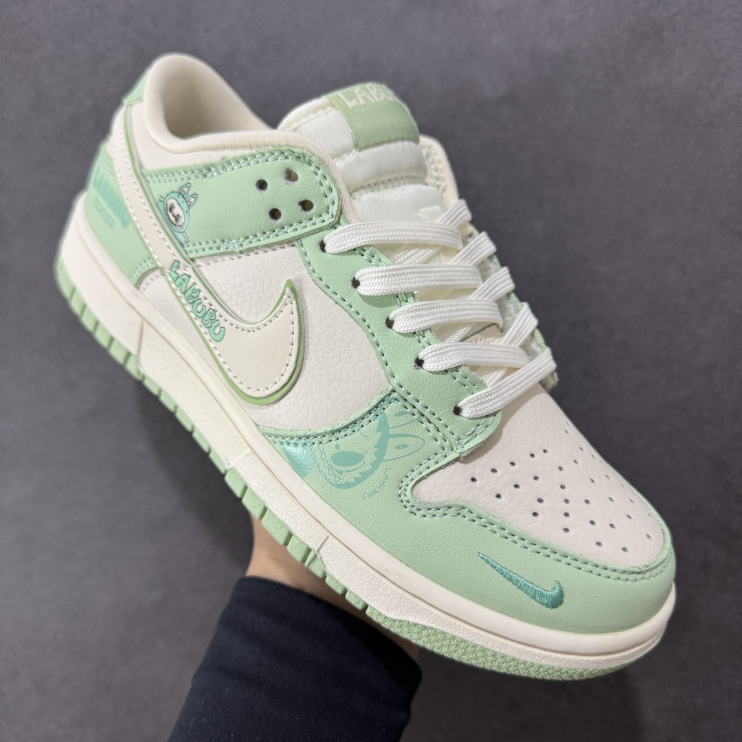  
【纯原】Nike SB Dunk Low 米绿拉布布 周年高端定制 低帮休闲板鞋
#定制鞋盒 大厂