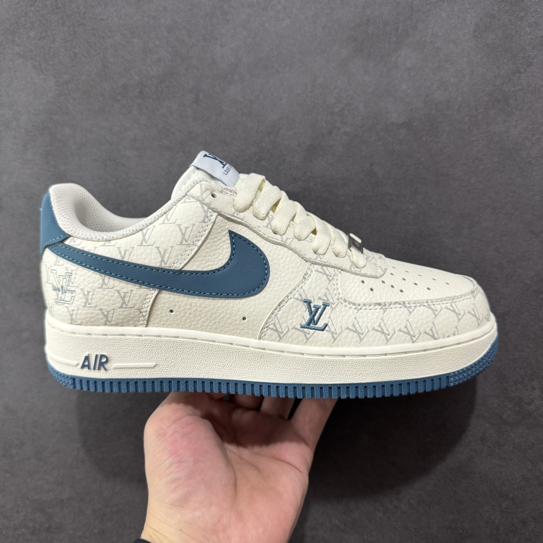  
【纯原】NIke Air Force 1 '07 Low “LV联名——海湾蓝印花”空军一号 低帮 