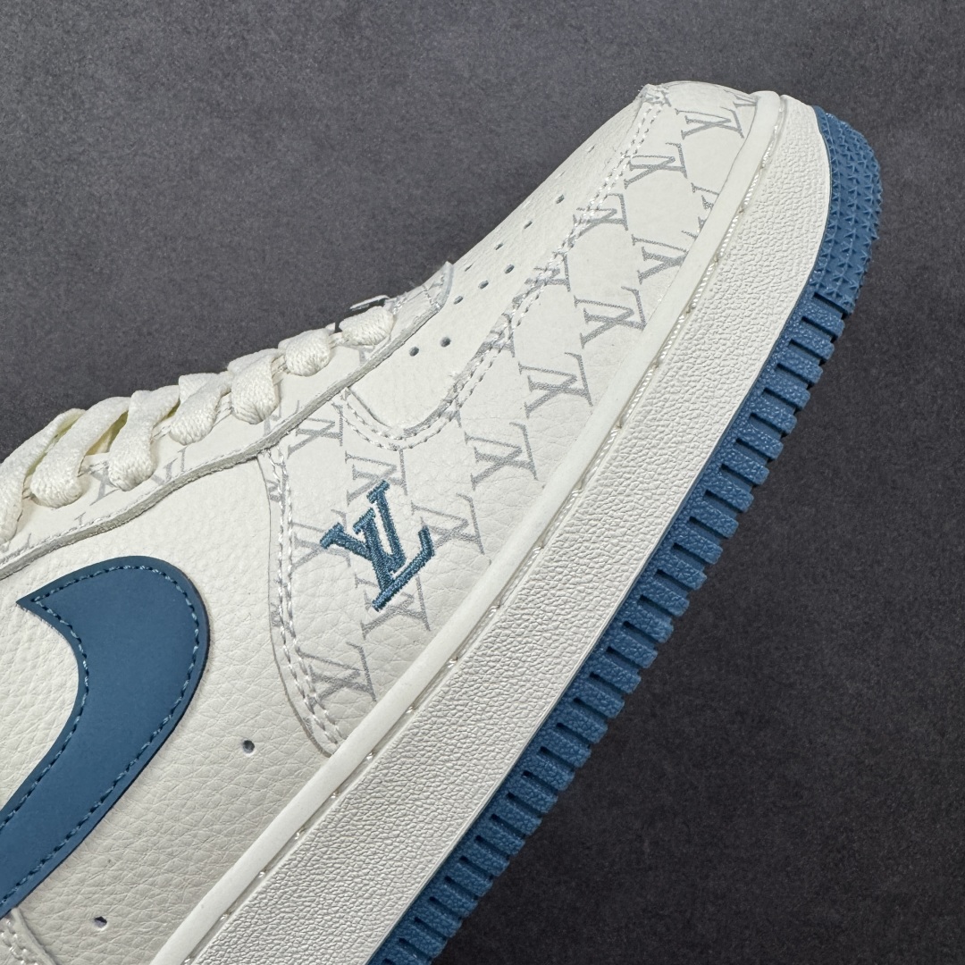  
【纯原】NIke Air Force 1 '07 Low “LV联名——海湾蓝印花”空军一号 低帮 