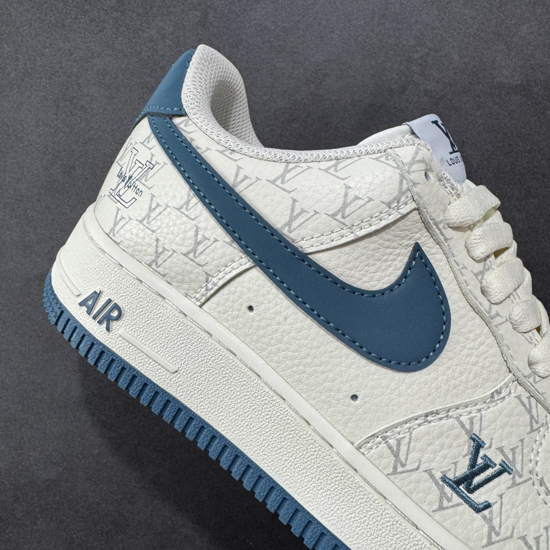  
【纯原】NIke Air Force 1 '07 Low “LV联名——海湾蓝印花”空军一号 低帮 