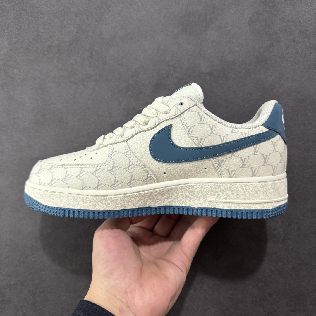  
【纯原】NIke Air Force 1 '07 Low “LV联名——海湾蓝印花”空军一号 低帮 