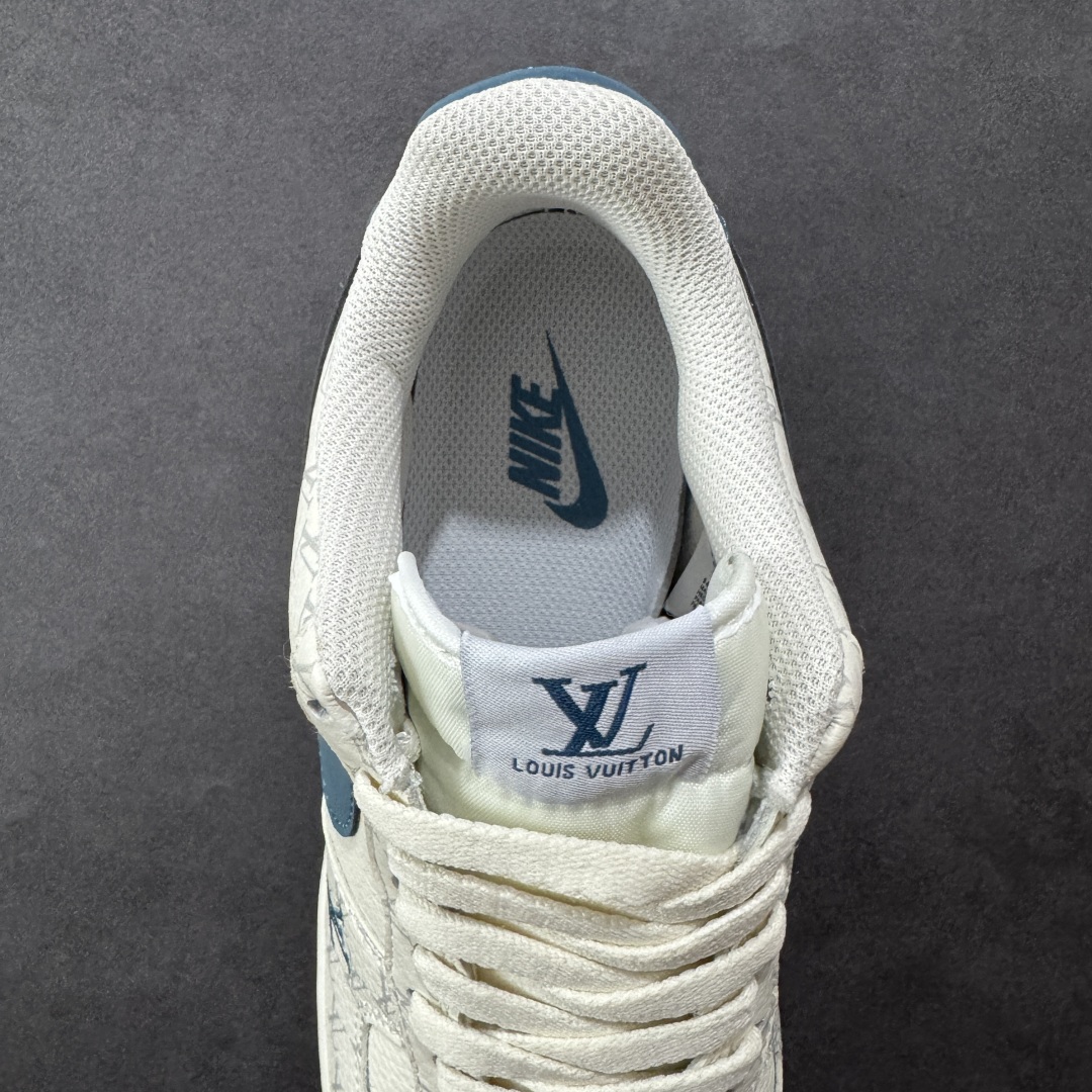  
【纯原】NIke Air Force 1 '07 Low “LV联名——海湾蓝印花”空军一号 低帮 