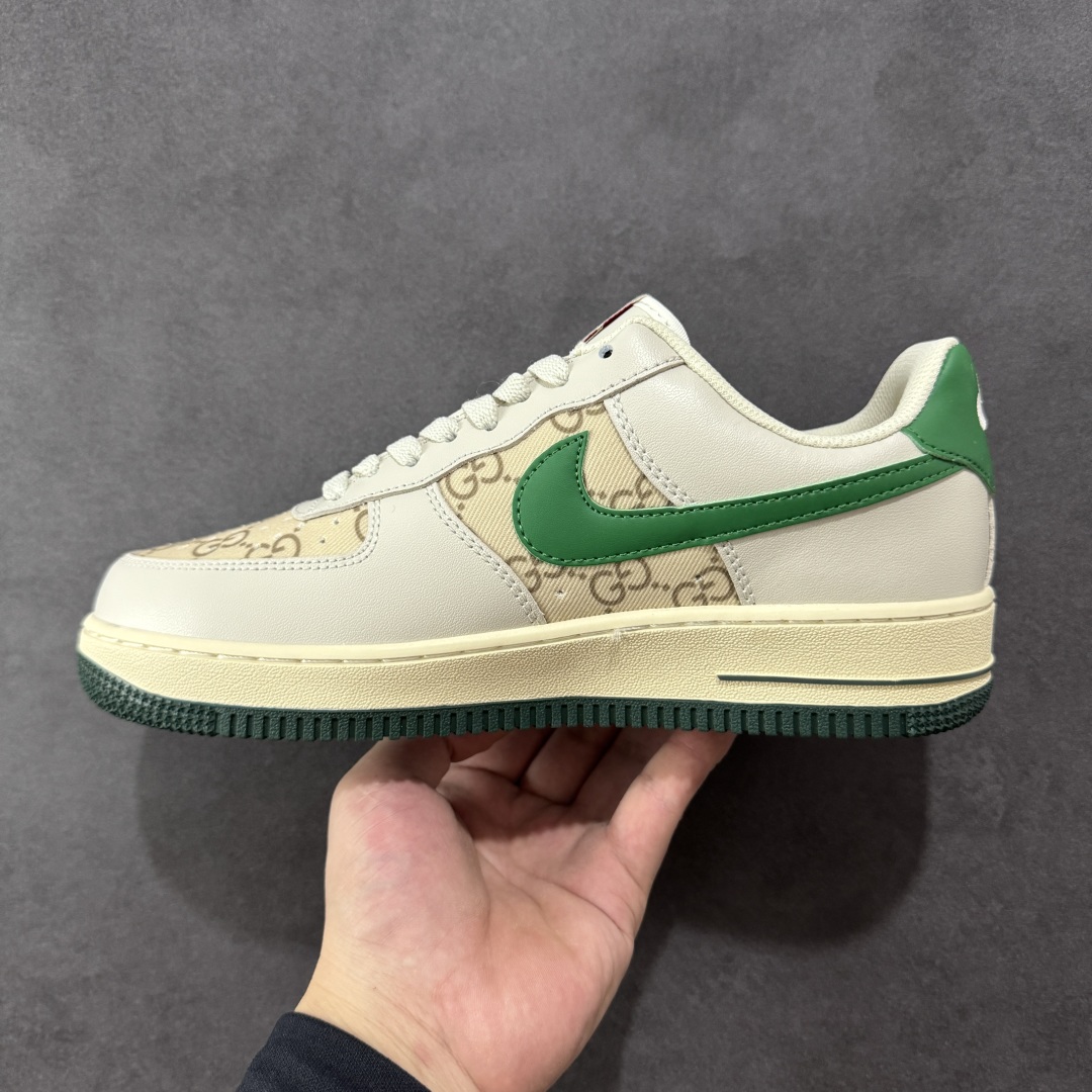  
【纯原】NIke Air Force 1 '07 Low “古驰联名——灰绿勾”空军一号 低帮 运动