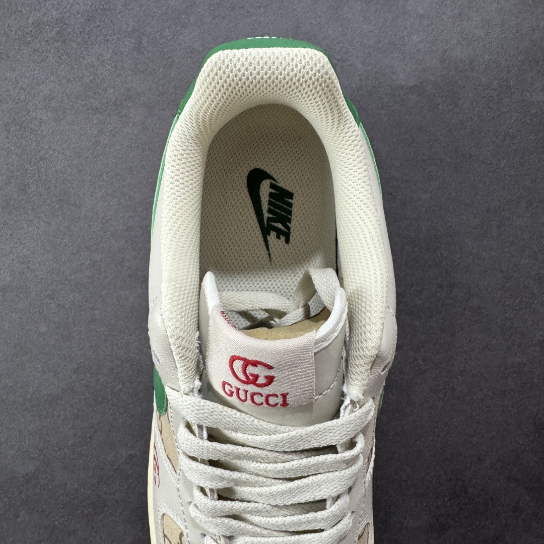  
【纯原】NIke Air Force 1 '07 Low “古驰联名——灰绿勾”空军一号 低帮 运动