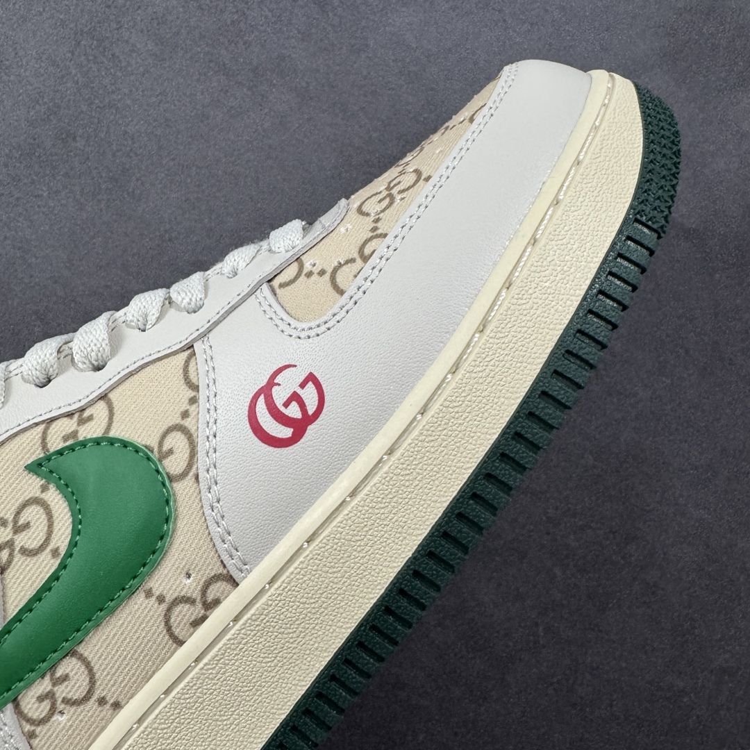  
【纯原】NIke Air Force 1 '07 Low “古驰联名——灰绿勾”空军一号 低帮 运动