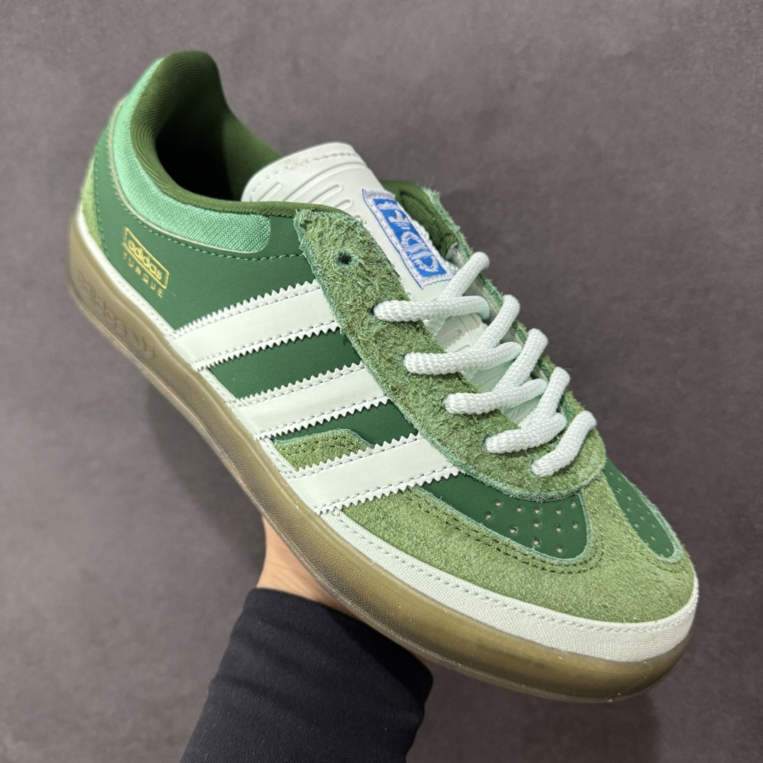  
【纯原】Bad Bunny x Adidas Originals Gazelle INdoor 三叶