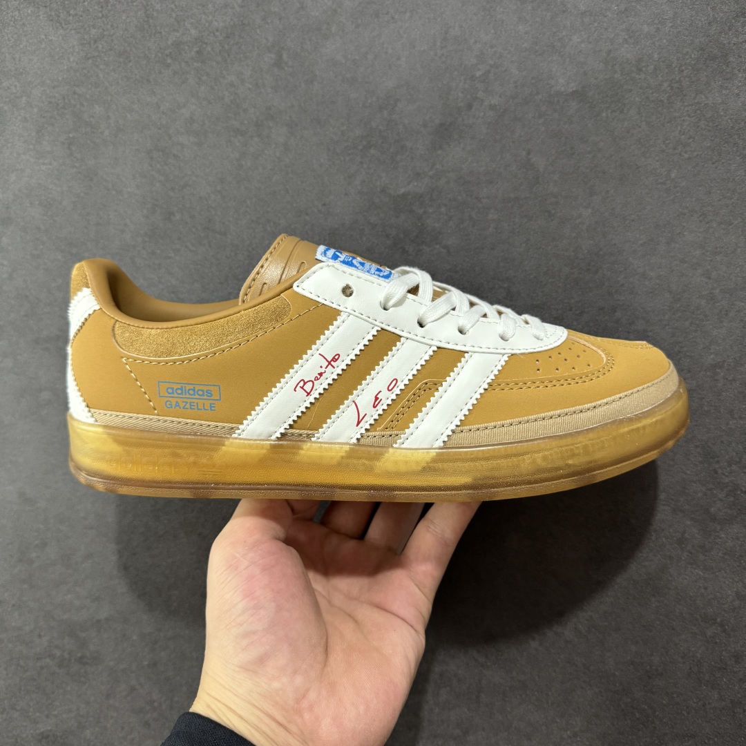  
【纯原】Bad Bunny x Adidas Originals Gazelle INdoor 三叶