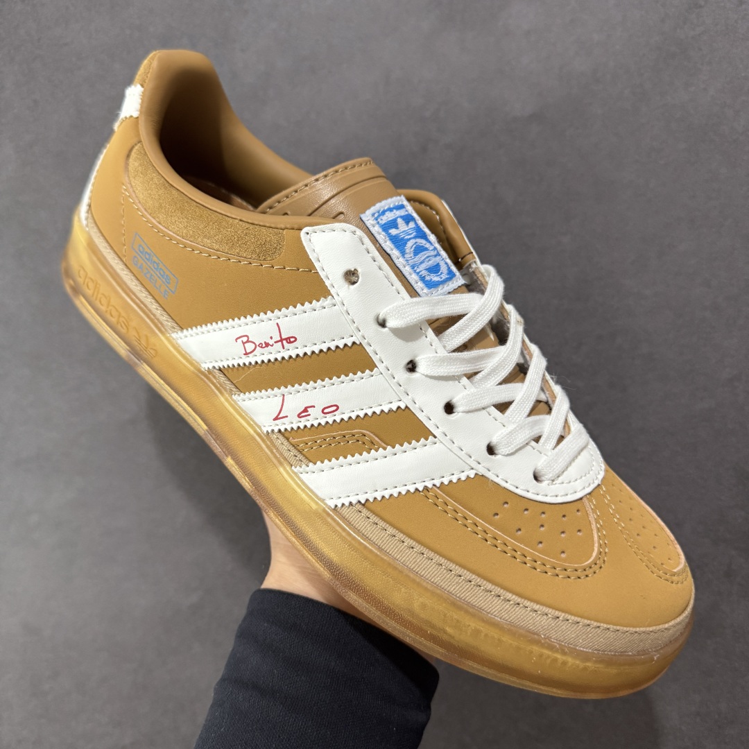  
【纯原】Bad Bunny x Adidas Originals Gazelle INdoor 三叶
