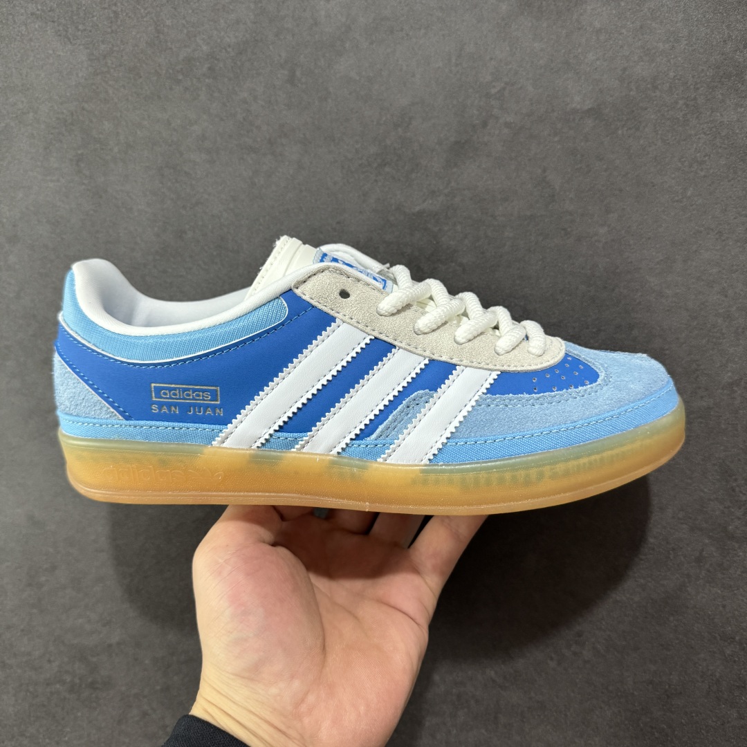  
【纯原】Bad Bunny x Adidas Originals Gazelle INdoor 三叶