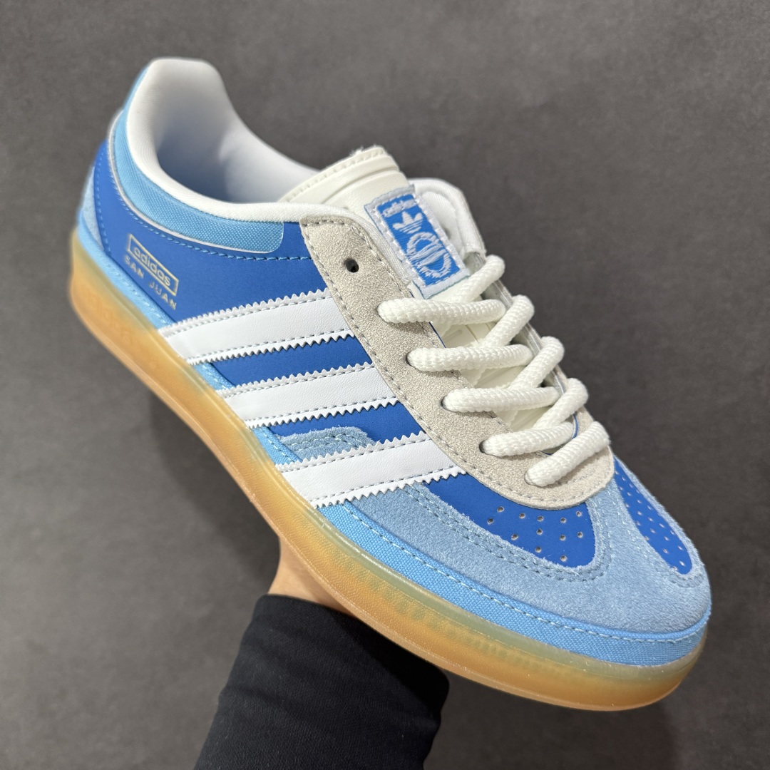  
【纯原】Bad Bunny x Adidas Originals Gazelle INdoor 三叶