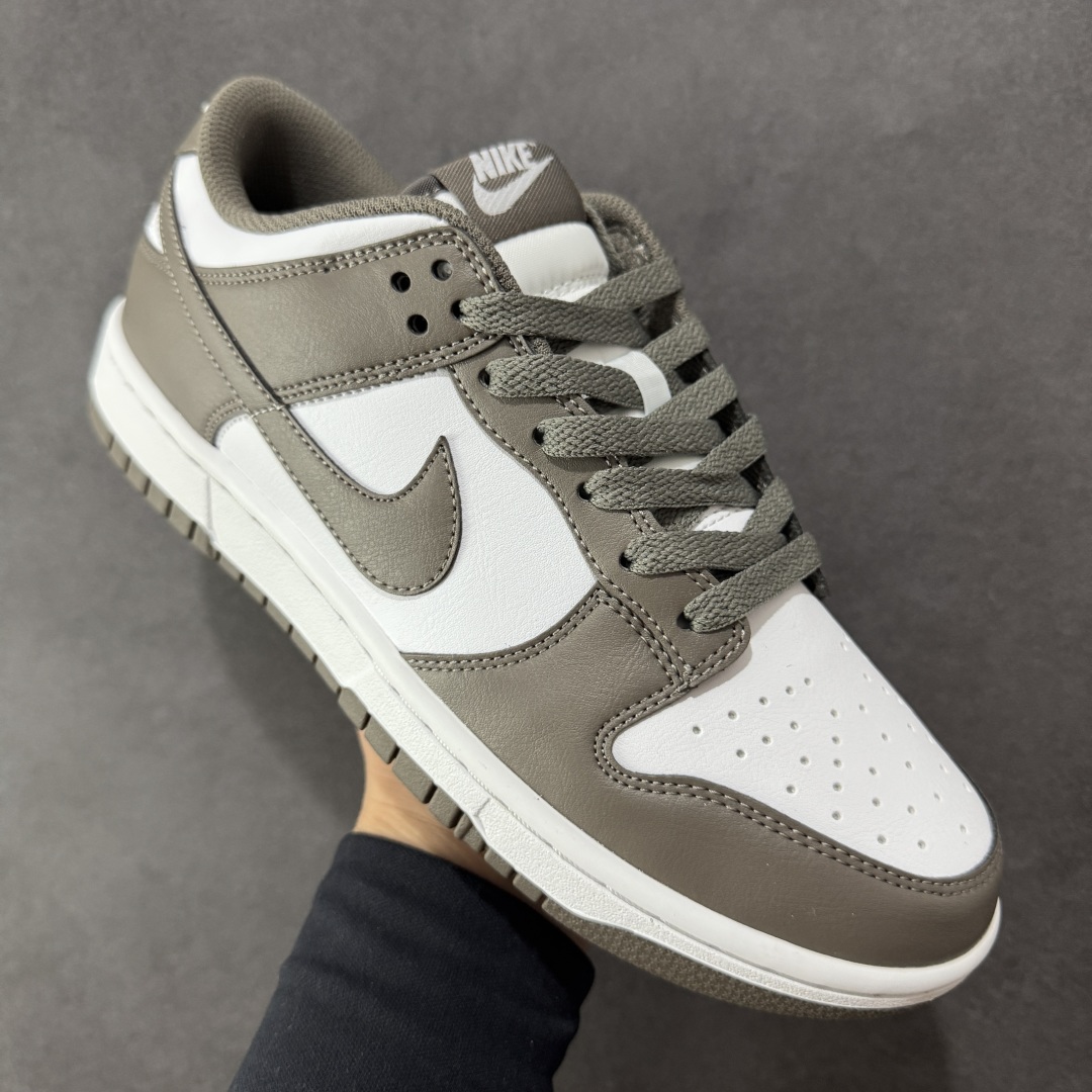  
【纯原】Nike Dunk Low ”Cave Stone“ 岩石灰 低帮休闲板鞋
#配色采用白色皮