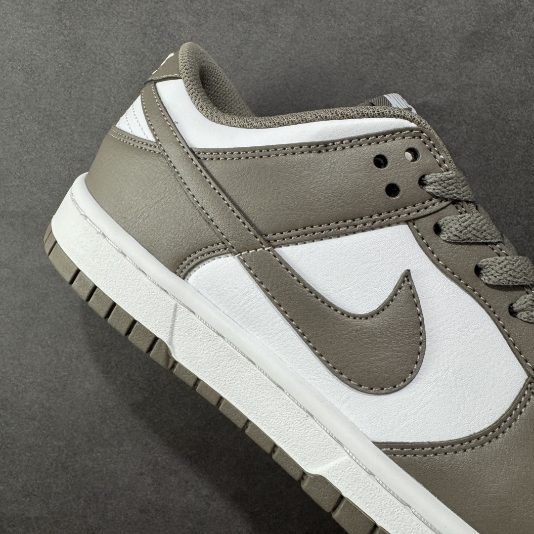  
【纯原】Nike Dunk Low ”Cave Stone“ 岩石灰 低帮休闲板鞋
#配色采用白色皮