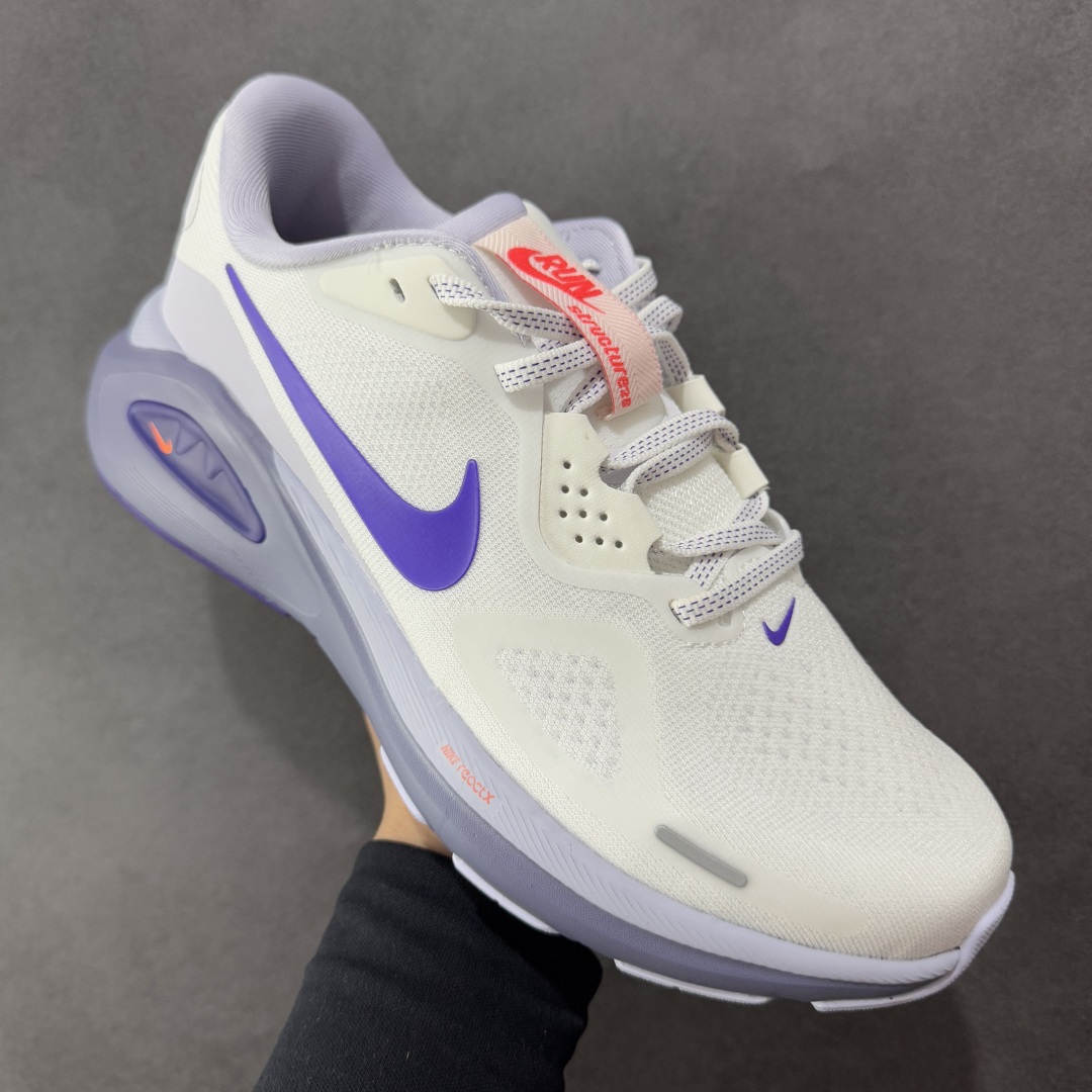  
【纯原】耐克(NIKE)ZoomStructure 26运动舒适减震防滑耐磨低帮碳板训练跑步鞋男女款