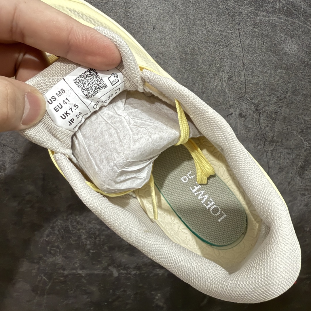 图片[6]-【得物版本】On昂跑 x LOEWE罗意威 Cloudventure 织物 跑步 户外轻便百搭系带 减震 低帮 运动休闲鞋 市面最优版本 附赠原厂布袋 原版开发 原材1比1打造 采用工程飞织网布组合再生聚酯纤维鞋面材质搭载独家隐藏速度中板 镂空CloudTec科技 泡棉缓震中底 黑科技跑出圈的时尚运动新宠 尺码：36 37 38 39 40 41 42 43 44 45-选品中心