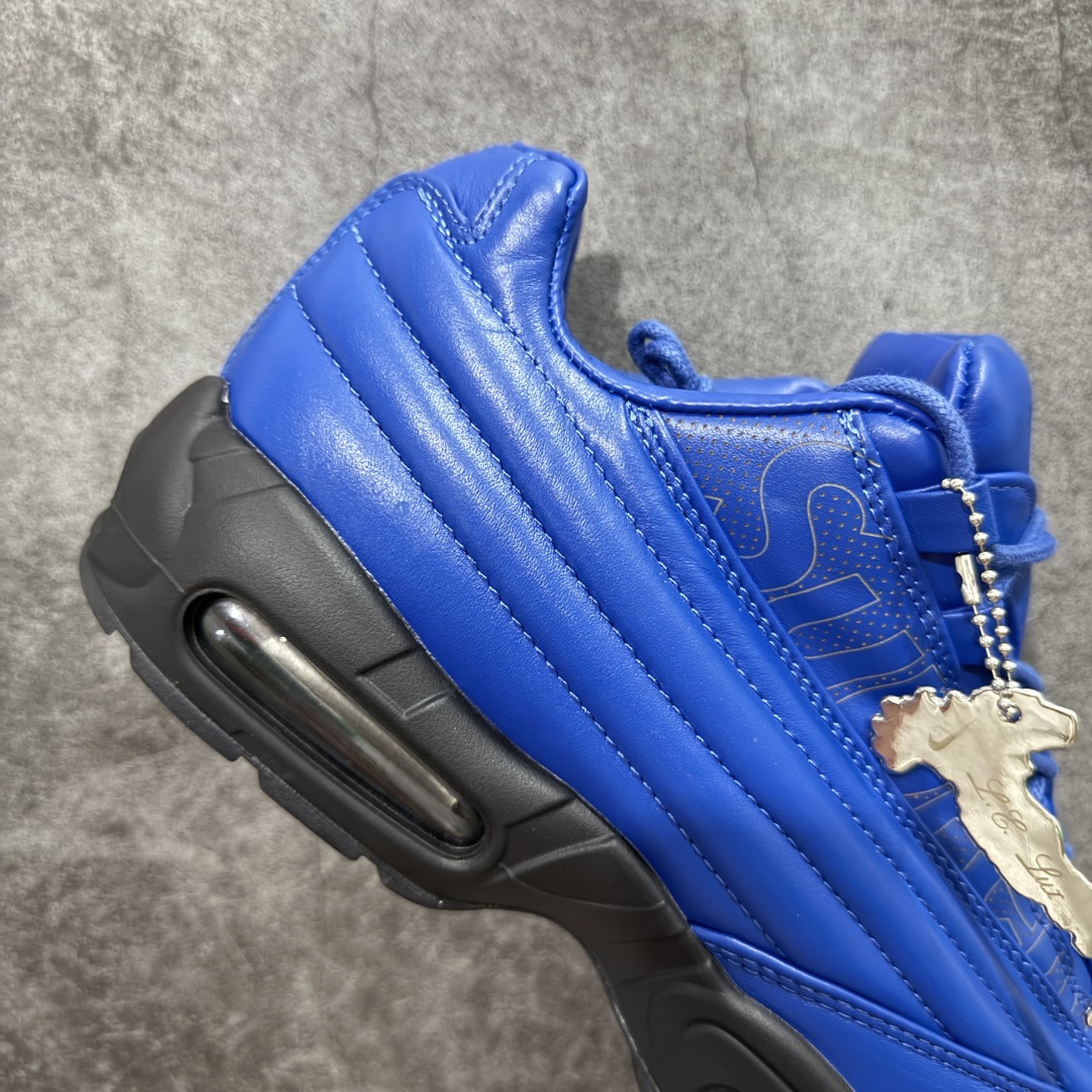 EM纯原 Supreme x Nike Air Max 95 Lux 联名款 复古减震气垫跑鞋 CI0999-400