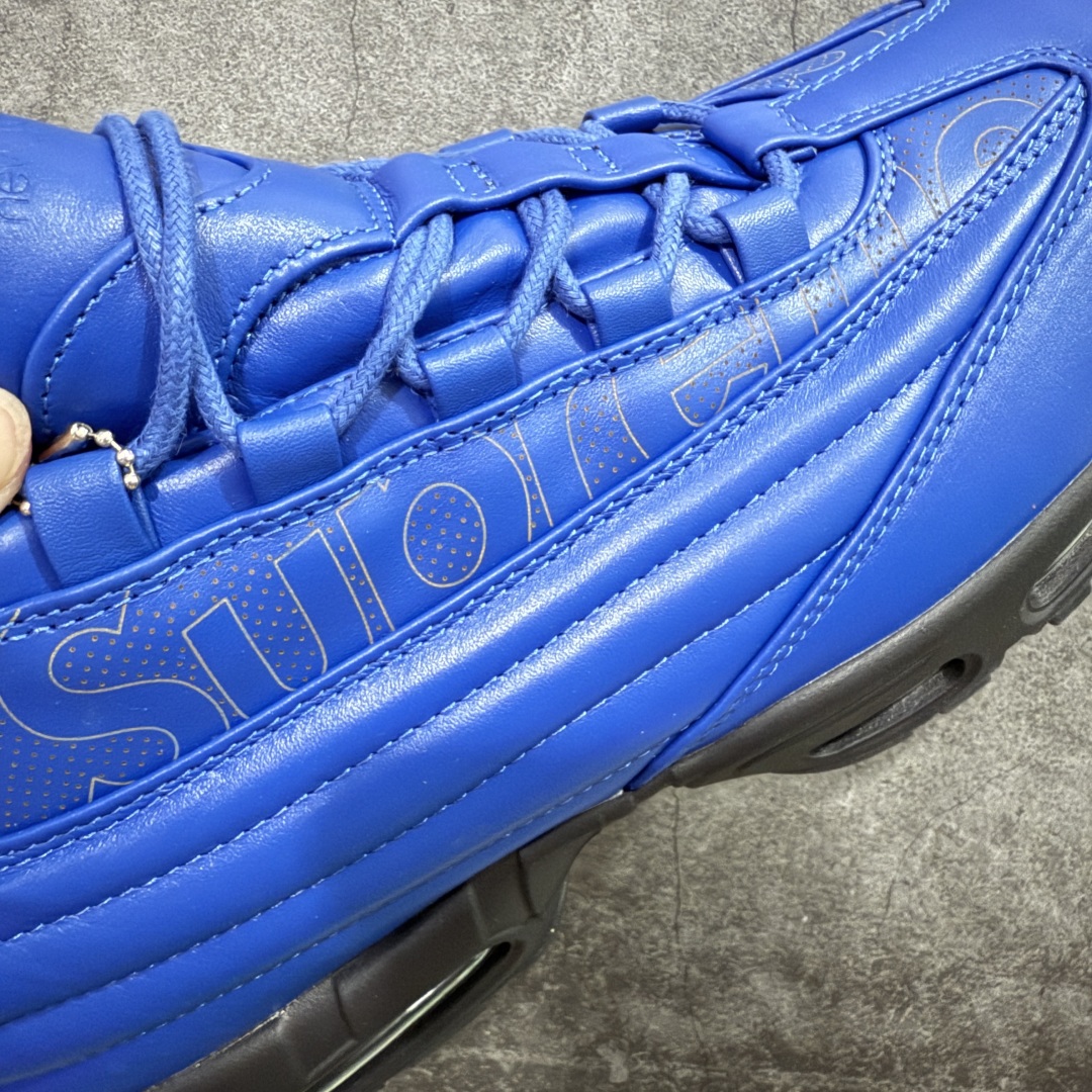 图片[4]-【EM纯原】Supreme x Nike Air Max 95 Lux 联名款 复古减震气垫跑鞋 CI0999-400  大厂出品 原楦原纸板 客供原厂材料开发 极致一眼正品既视感 细节如图所示  尺码：40 40.5 41 42 42.5 43 44 44.5 45 46 47.5-选品中心