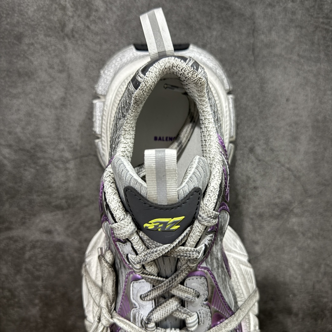 X版纯原 BALENCIAGA 3XL Sneakers 巴黎世家十代网布系带低帮走秀复古老爹鞋