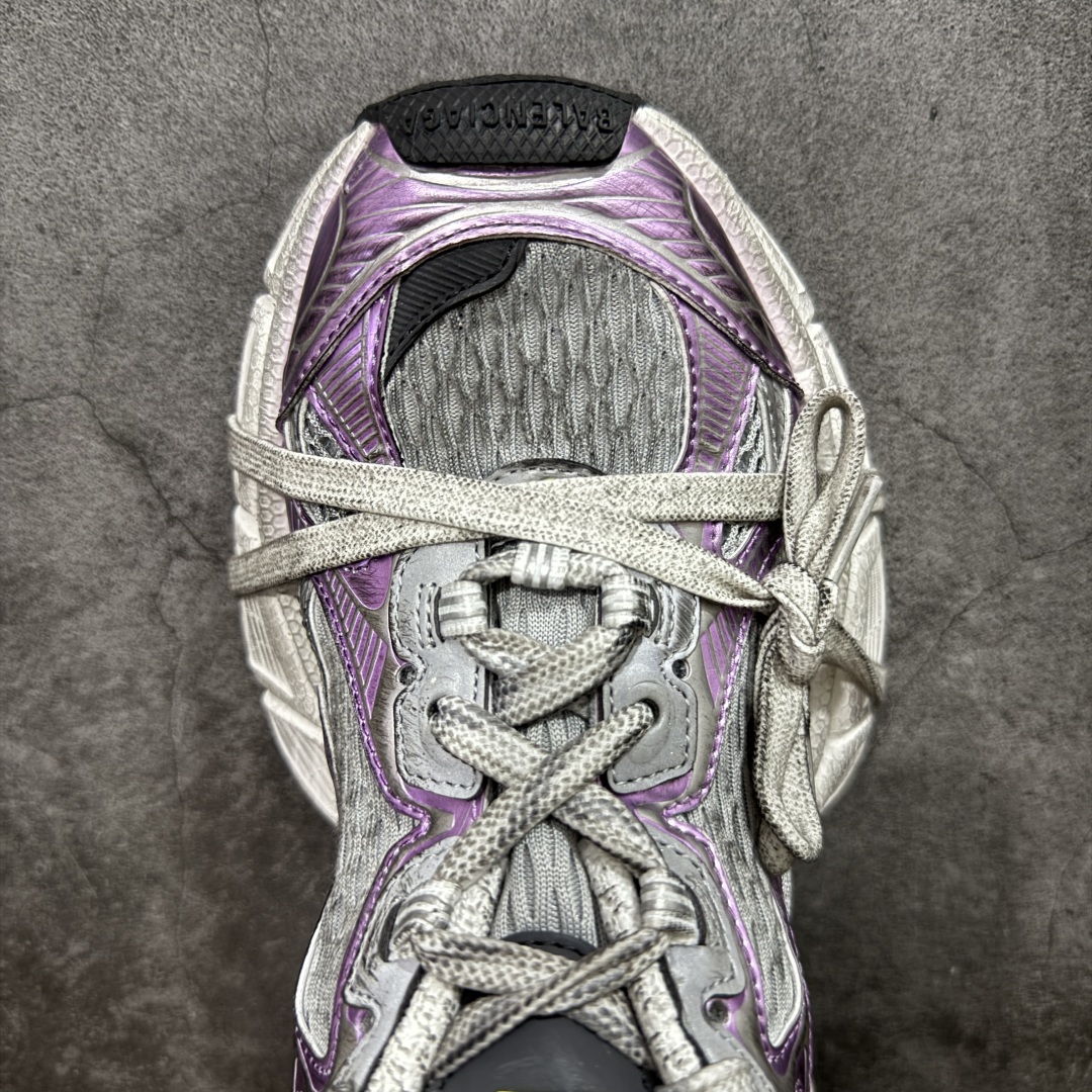 X版纯原 BALENCIAGA 3XL Sneakers 巴黎世家十代网布系带低帮走秀复古老爹鞋