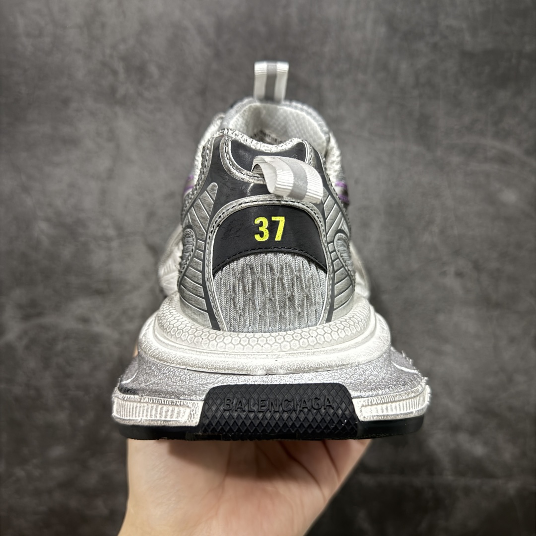 X版纯原 BALENCIAGA 3XL Sneakers 巴黎世家十代网布系带低帮走秀复古老爹鞋