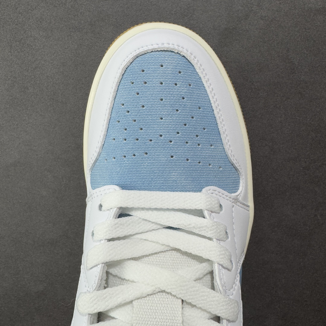 K版 Air Jordan AJ1 Low 低帮 白蓝牛仔 HQ2004-400