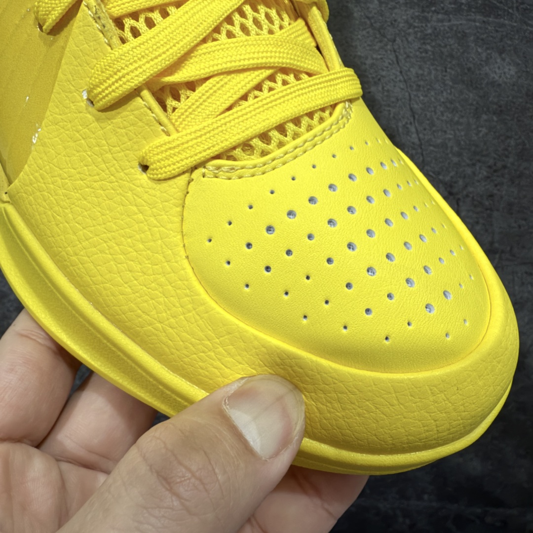  
【纯原】科比4黄黑 Kobe 4 Protro CHBL耐高 黄色实战篮球鞋IH0587-700

