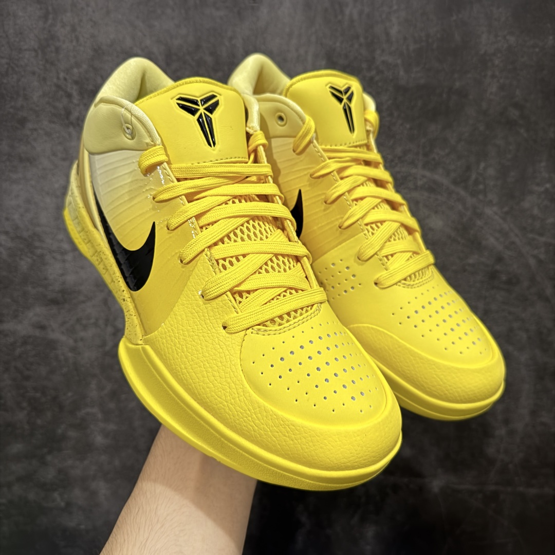  
【纯原】科比4黄黑 Kobe 4 Protro CHBL耐高 黄色实战篮球鞋IH0587-700

