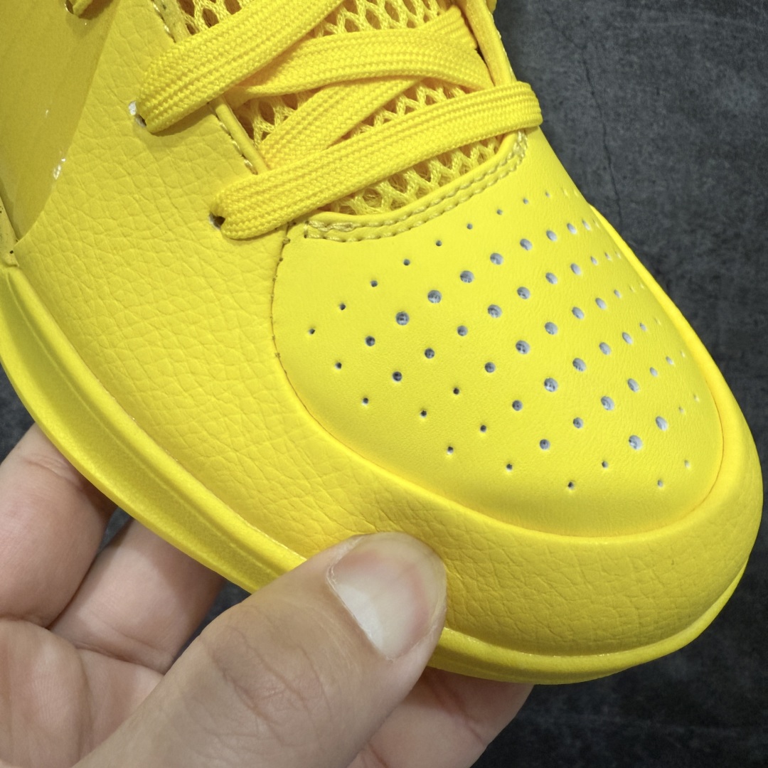  
【纯原】科比4黄黑 Kobe 4 Protro CHBL耐高 黄色实战篮球鞋IH0587-700

