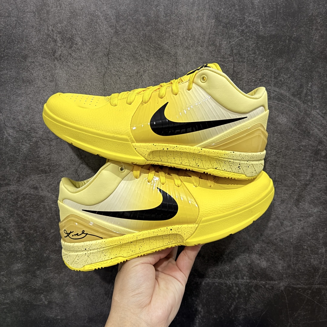  
【纯原】科比4黄黑 Kobe 4 Protro CHBL耐高 黄色实战篮球鞋IH0587-700

