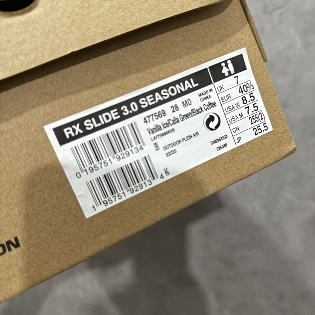  
【纯原】Salomon RX Slide 3.0 萨洛蒙舒适百搭防磨防滑包头拖鞋  31

原鞋购入