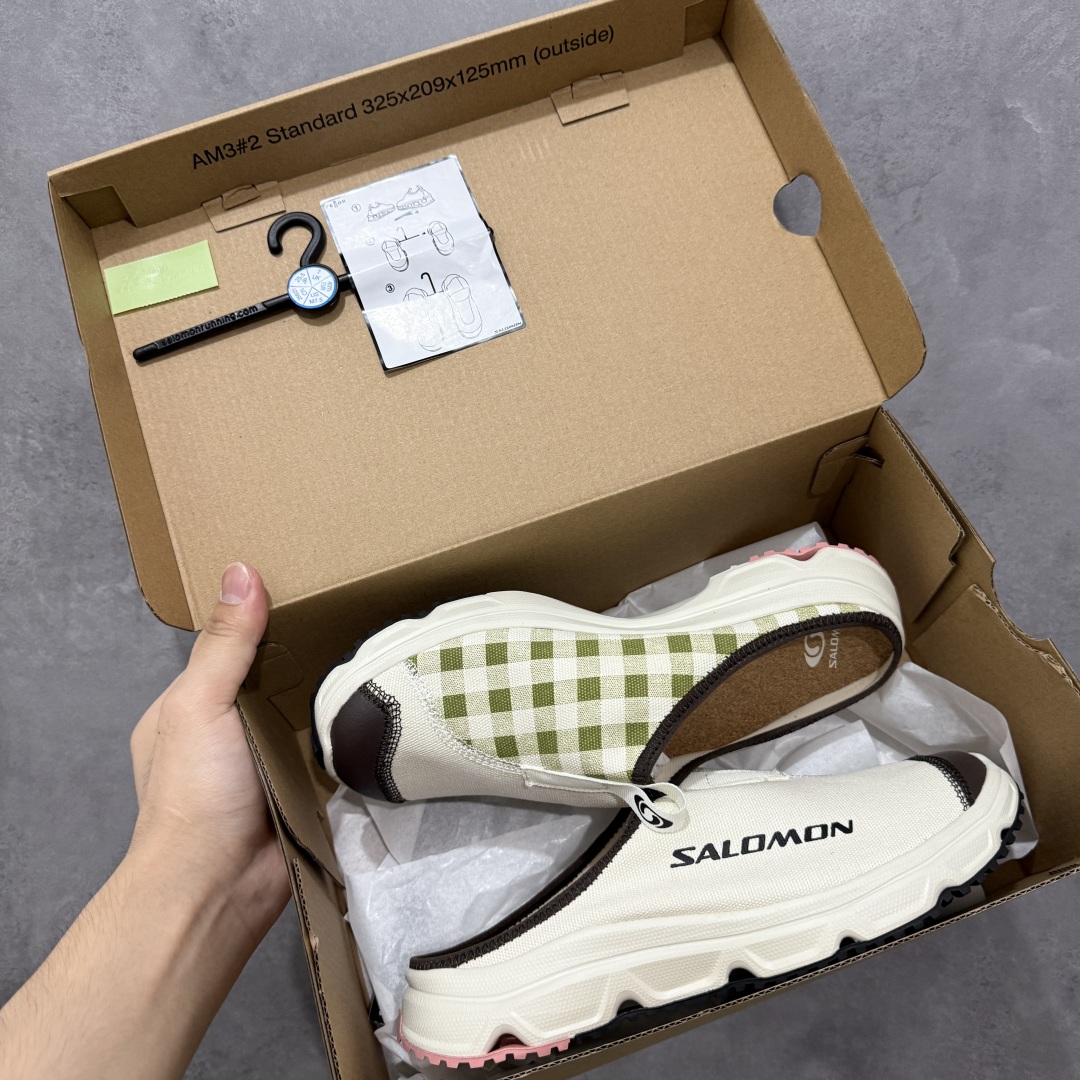  
【纯原】Salomon RX Slide 3.0 萨洛蒙舒适百搭防磨防滑包头拖鞋  31

原鞋购入