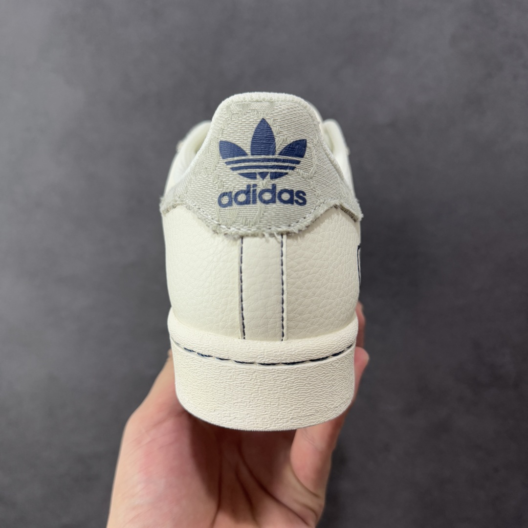 定制版 AD Originals Superstar x GUCCI 白灰 JY8921