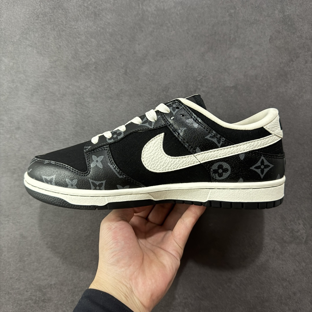 定制版 Nike SB Dunk Low LV联名 暗夜幽白 周年高端定制 低帮休闲板鞋 SC0601-458