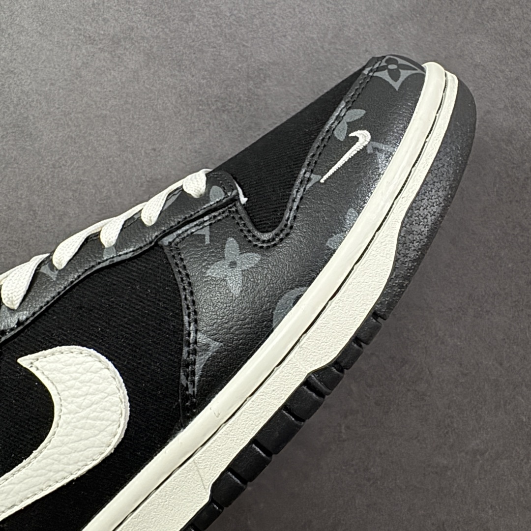定制版 Nike SB Dunk Low LV联名 暗夜幽白 周年高端定制 低帮休闲板鞋 SC0601-458