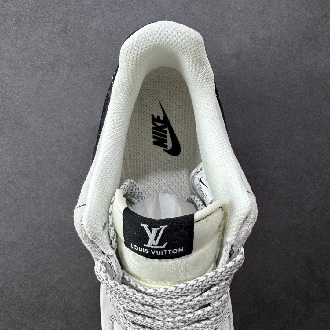 定制版 NIke Air Force 1 '07 Low “LV联名——双拼黑涂鸦”空军一号 低帮 运动鞋 休闲鞋 CX5050-Y06