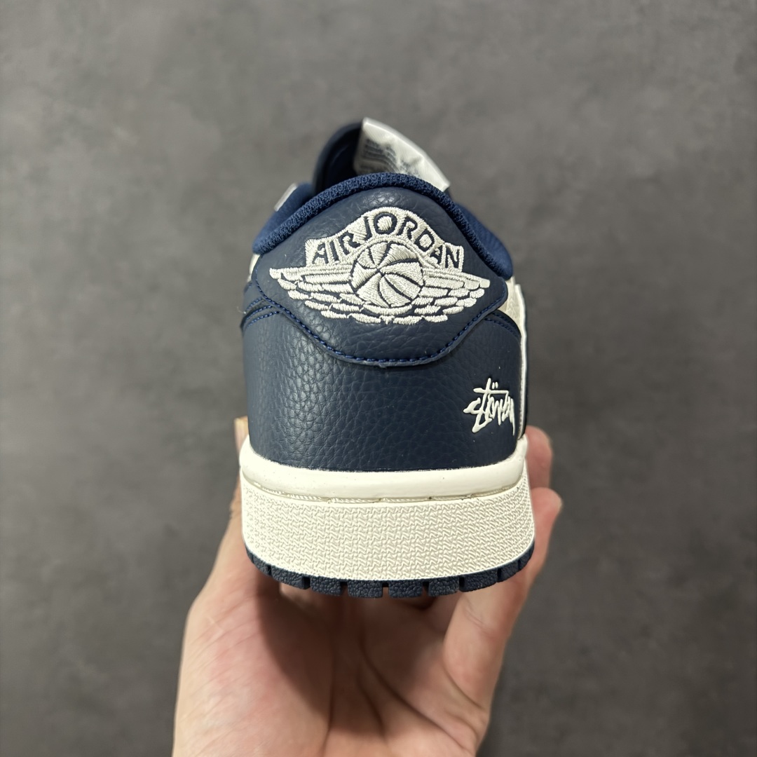 280  定制版 Nike Air Jordan 1 x Travis Scott × Stussy AJ1倒勾 乔一倒钩 ‘DIY’定制 耐克 低帮文化篮球鞋  ST5696-265