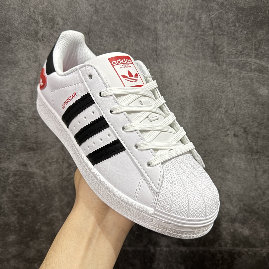 140    AdidOriginals Superstar 贝壳头系列 阿迪达斯 三叶草 低帮经典百搭休闲运动板鞋 FZ1807