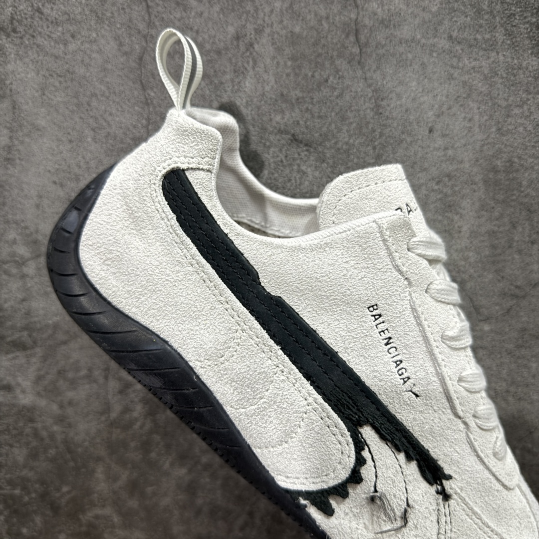 350  纯原版 巴黎世家联名款Balenciaga The Open Product x Puma Speedcat 极速赛车系列彪马低帮生活休闲鞋  406519-02