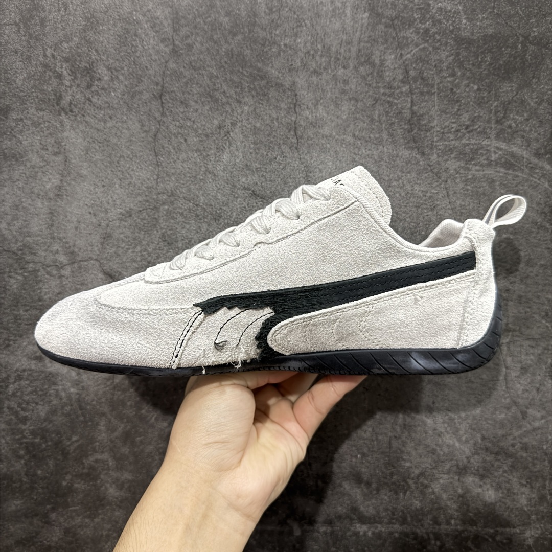 350  纯原版 巴黎世家联名款Balenciaga The Open Product x Puma Speedcat 极速赛车系列彪马低帮生活休闲鞋  406519-02