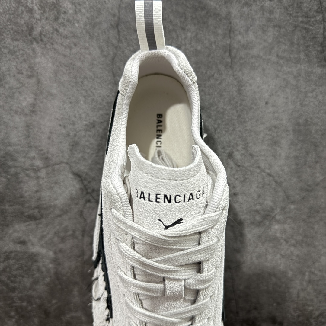350  纯原版 巴黎世家联名款Balenciaga The Open Product x Puma Speedcat 极速赛车系列彪马低帮生活休闲鞋  406519-02